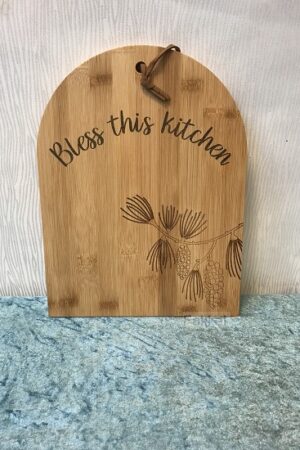 Cutting/Serving Board Bless this kitchen