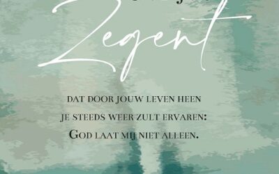 Wenskaart ik bid dat God jou zegent