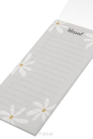 Notitieblokje Blessed - Bloemen