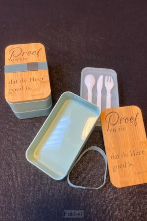Lunchbox Proef en zie... 10x18,5x9cm