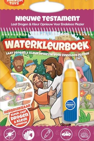 Waterkleurboek nieuwe testament