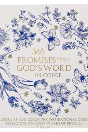 coloring book for adults, 365 promises form God's word