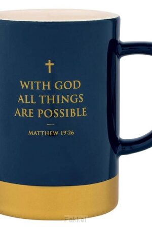Signature mug With God all things