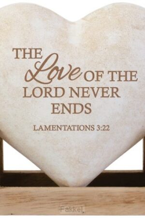 3d Hearts with stand Love of the Lord