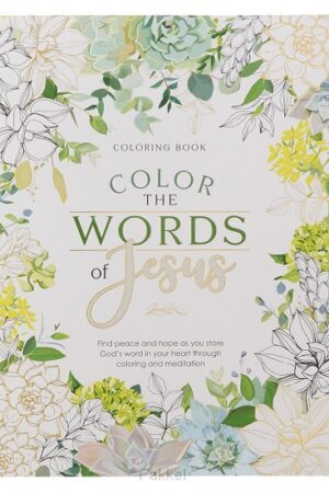 Color the Words of Jesus Coloring Book
