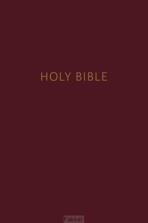 Pew Bible -Large Print - Burgundy