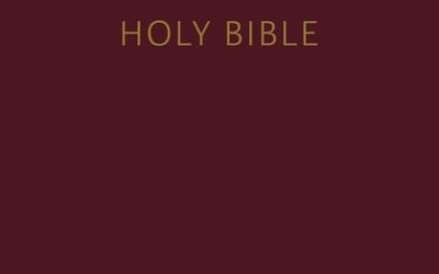 Pew Bible -Large Print – Burgundy
