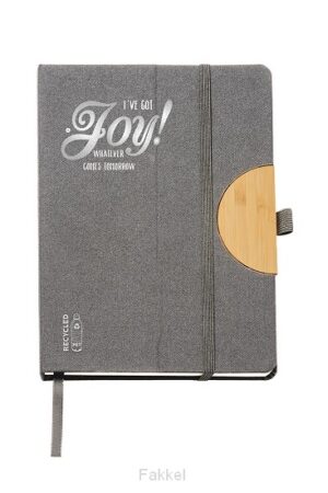 Notitieboek Joy grijs