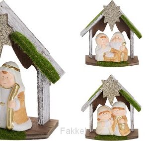 Figurine christmas stable 3 figurines Na