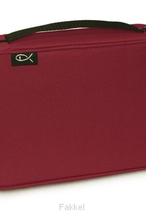 Basic Biblecover Large Burgundy