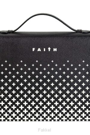 Biblecover XL Black Faith