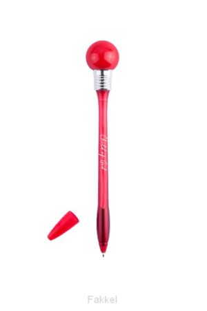 Ledbol pen rood