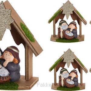 Figurine christmas stable 3 figurines Da