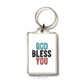 Sleutelhanger God bless you