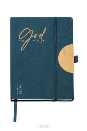 Notitieboek Vrij blauw
