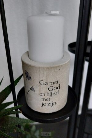 kaarsenstandaard, Ga met God