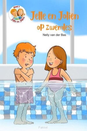Jelle en jolien op zwemles
