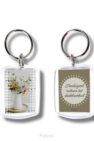 Sleutelhanger tienduizend redenen tot da