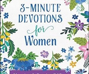 3-Minute Devotions for Women Morning & e