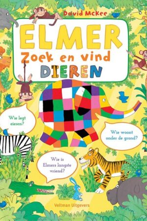 Elmer zoek en vind - dieren