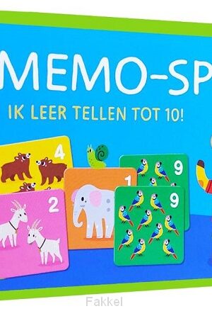 Ik leer tellen tot 10! Memo-spel