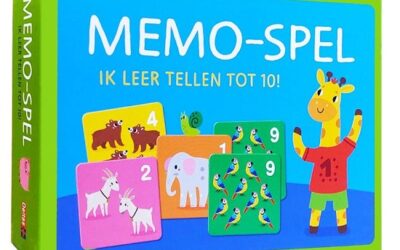 Ik leer tellen tot 10! Memo-spel