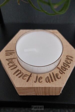 Nordic lichtje Ik ben met je alle dagen