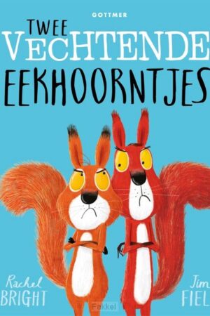 Twee vechtende eekhoorntjes