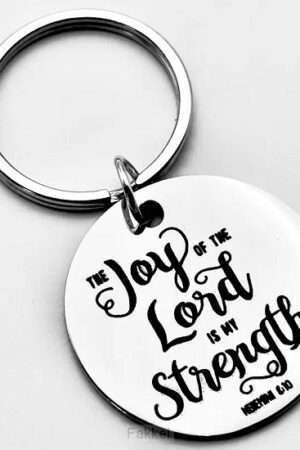 Keyring Metal Joy of the Lord