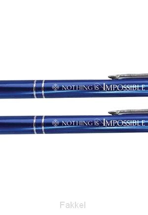 Gift pen/pencil set Nothing is impossibl
