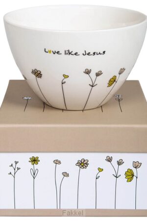 Mueslischaal Love like Jesus