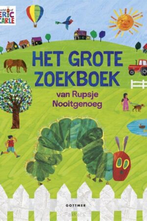 Grote zoekboek van Rupsje Nooitgenoeg