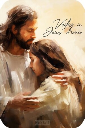 Veilig in Jezus armen Maat S 15cm