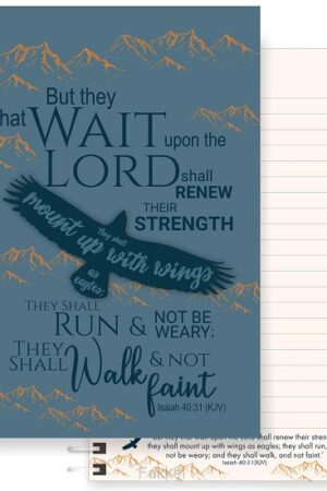 Eagles Wings A5 Christian Notebook