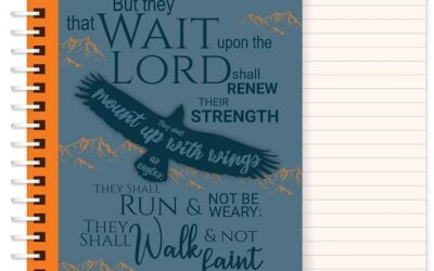 Eagles Wings A5 Christian Notebook