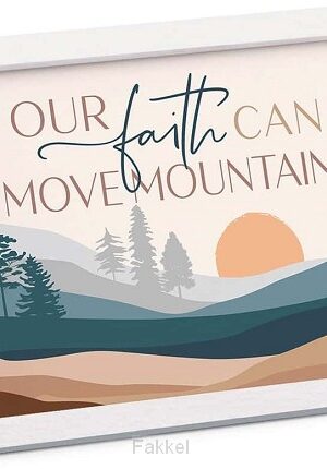 mini magnetic frame our faith