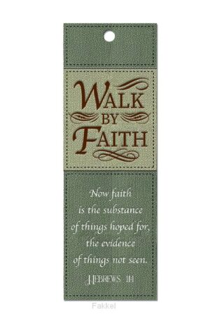 Luxleather Bookmark Walk by faith