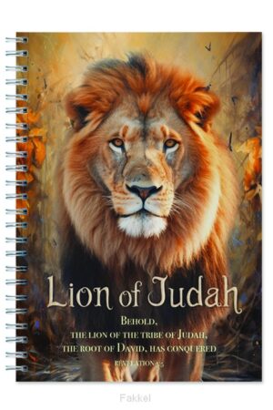 Wire o hard Journal Lion of Judah