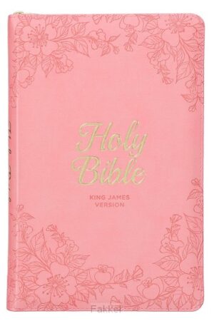 Bible KJV blossom pink deluxe