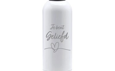 Luxe thermosfles Je bent geliefd