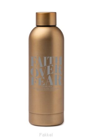 Luxe thermosfles Faith over fear