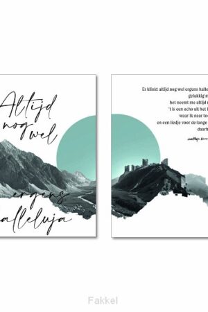 Wandbord A3 Altijd nog wel ergens hallel