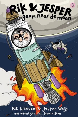 Rik en Jesper gaan naar de maan
