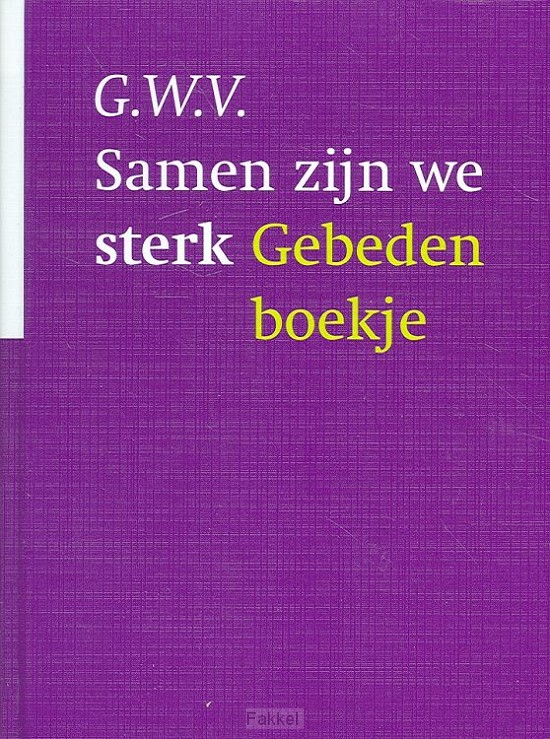 Samen zijn we sterk Gebedenboekje