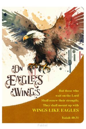 luxleather journal On eagles wings