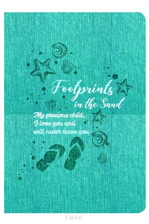 Luxleather journal Footprints in the san