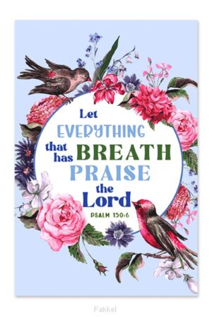 Notebook pad Let everything that has bre