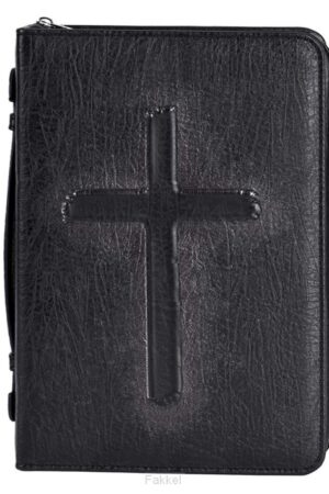 Biblecover X-Large Black vintage cross