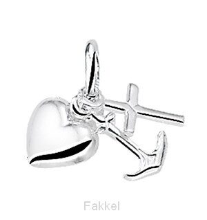 925 Silver pendant Small cross zirkonia