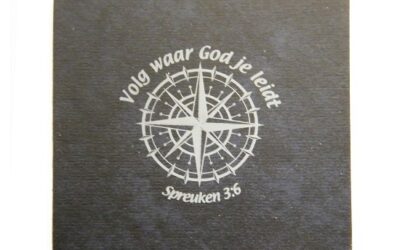 Volg waar God je leidt. Navy